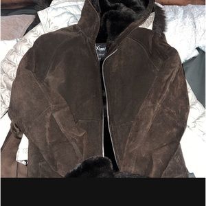 Wilson’s suede coat. Excellent condition